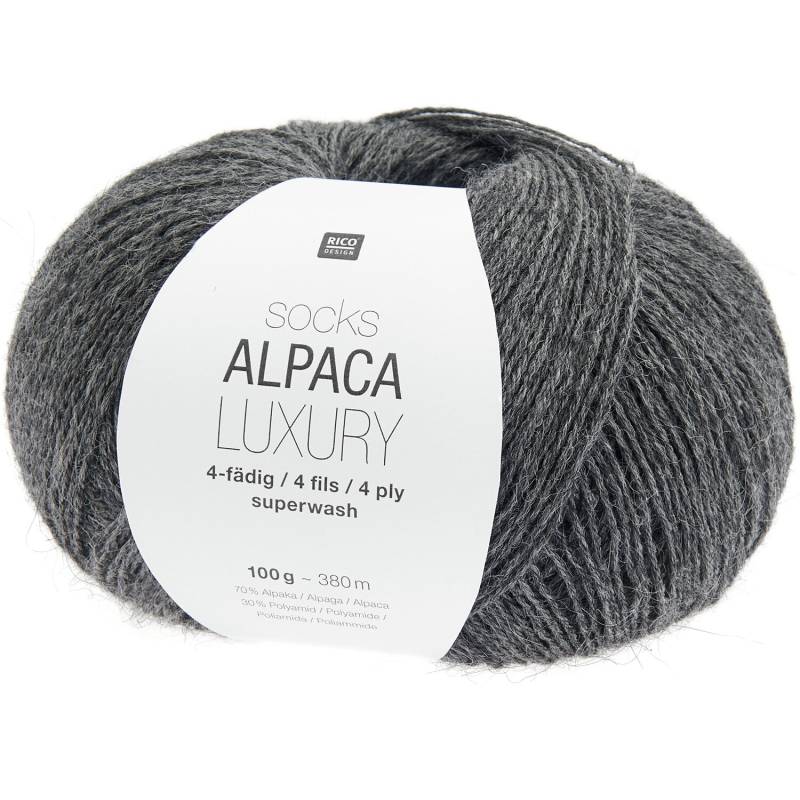 Socks Alpaca Luxury 4-fädig von Rico Design