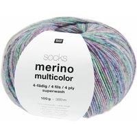 Socks Merino Multicolor 4-fädig Socks Merino Multicolor 4-fädig von Rico Design