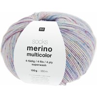 Socks Merino Multicolor 4-fädig Socks Merino Multicolor 4-fädig von Rico Design