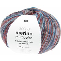 Socks Merino Multicolor 4-fädig Socks Merino Multicolor 4-fädig von Rico Design