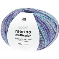 Socks Merino Multicolor 4-fädig Socks Merino Multicolor 4-fädig von Rico Design