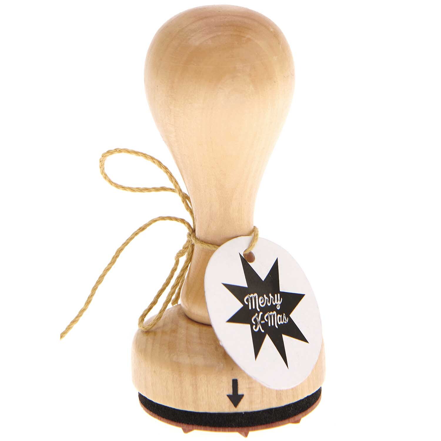 Stempel Stern X-MAS Ø=3,5cm rund Stempel Stern X-MAS Ø=3,5cm rund von Rico Design