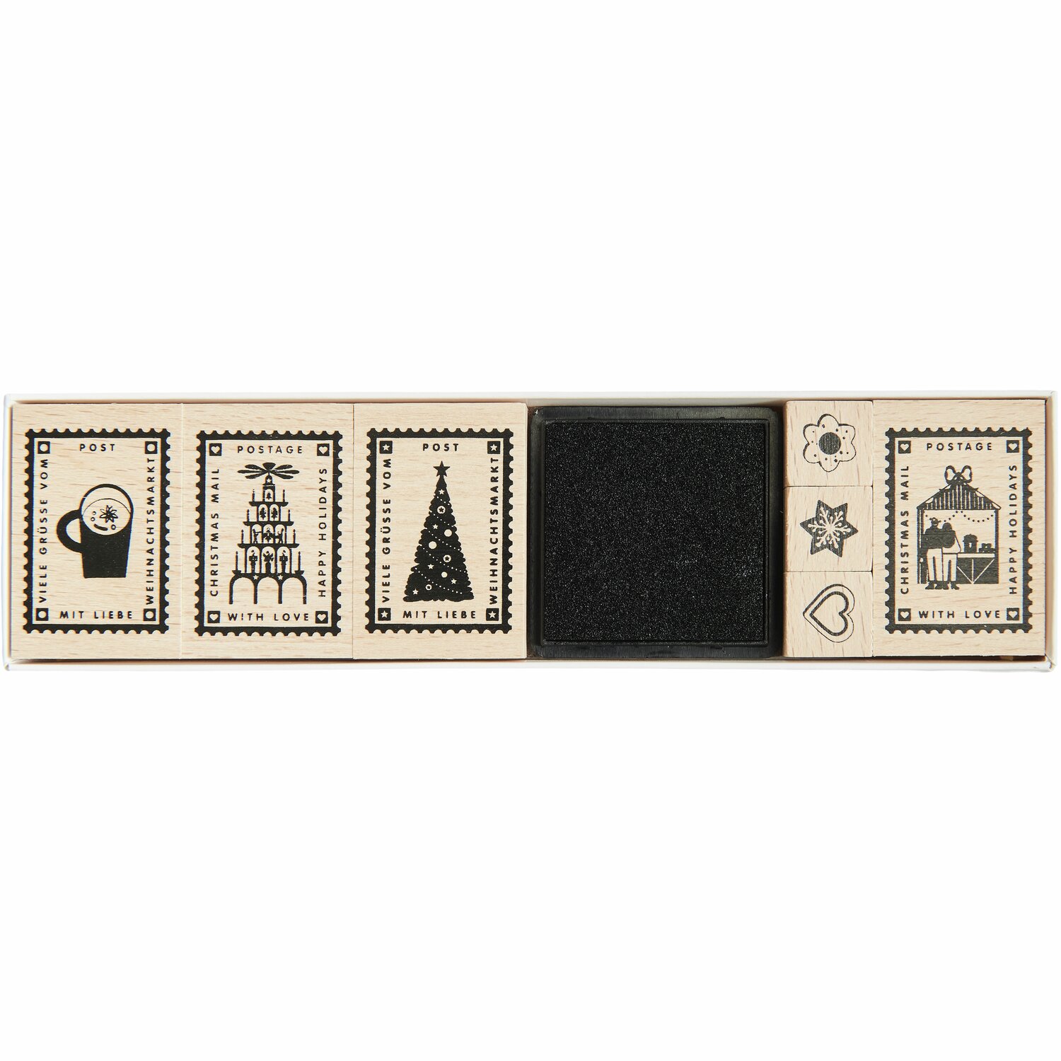Stempelset Weihnachtspost von Rico Design