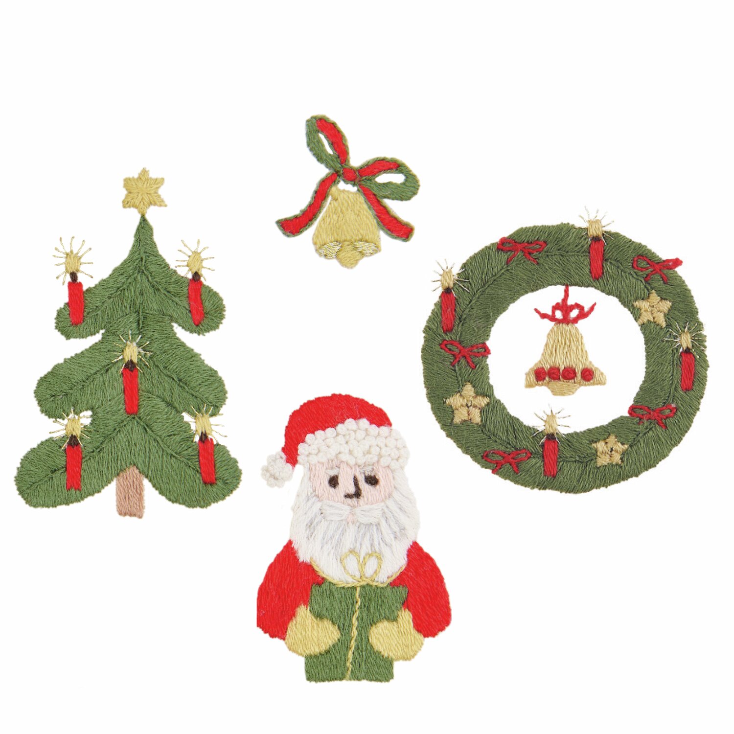 Stick & Stitch Stickpackung Weihnachtsmann 13 Stück Stick & Stitch Stickpackung Weihnachtsmann 13 Stück von Rico Design