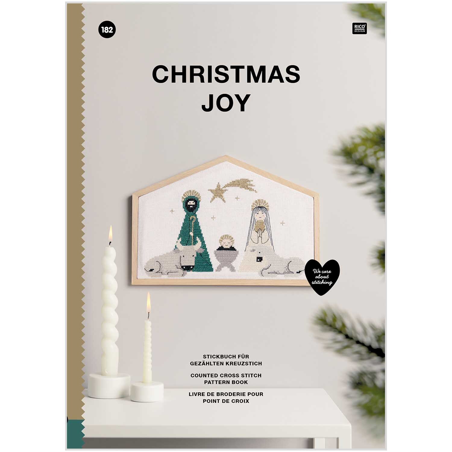 Stickbuch Christmas Joy 182 von Rico Design
