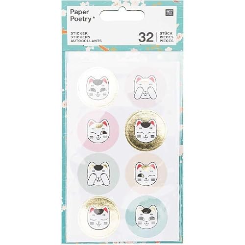 Sticker, Jardin Japonais, Katzen Sticker, Jardin Japonais, Katzen von Rico Design