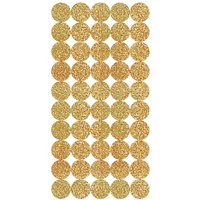 Sticker "Kreise gold", 200 Stück von Gold