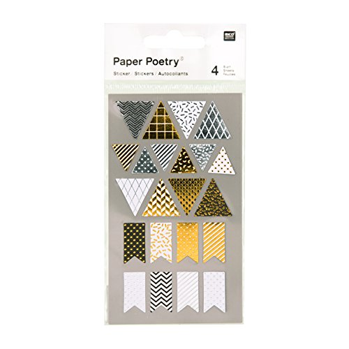 Sticker Wimpel Metallic von Rico Design