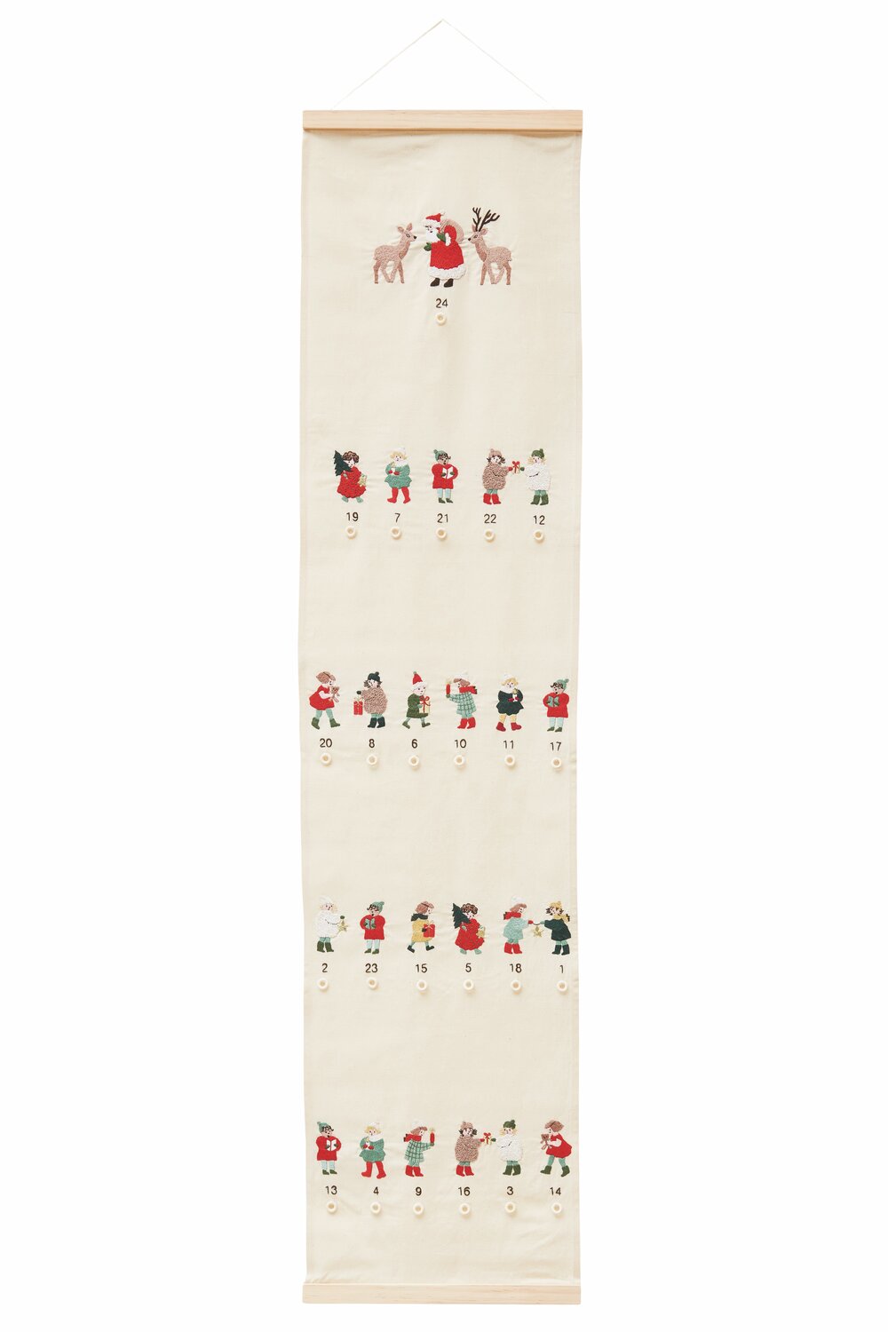 Stickpackung Adventskalender Kinder vorgezeichnet Stickpackung Adventskalender Kinder vorgezeichnet von Rico Design