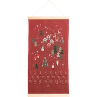 Stickpackung Adventskalender hängend von Rico Design
