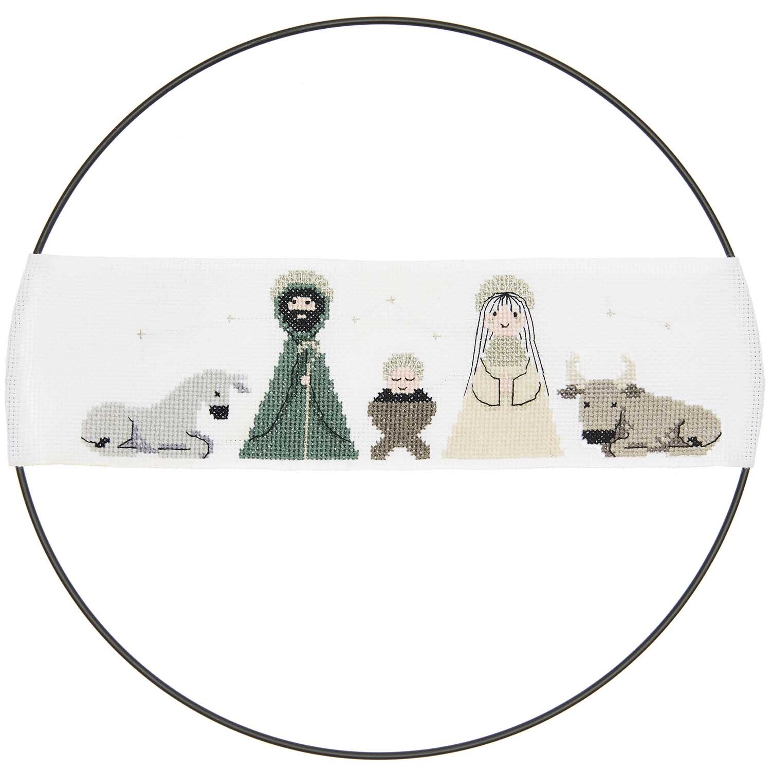 Stickpackung Band Krippe Stickpackung Band Krippe von Rico Design