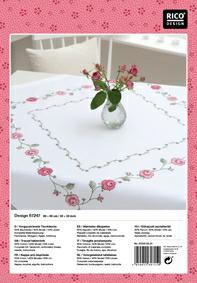 Rico Design Stickpackung Decke Rosenranke 90x90cm von Rico Design