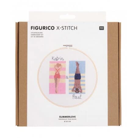 Stickpackung Figurico Summerlove von Rico Design