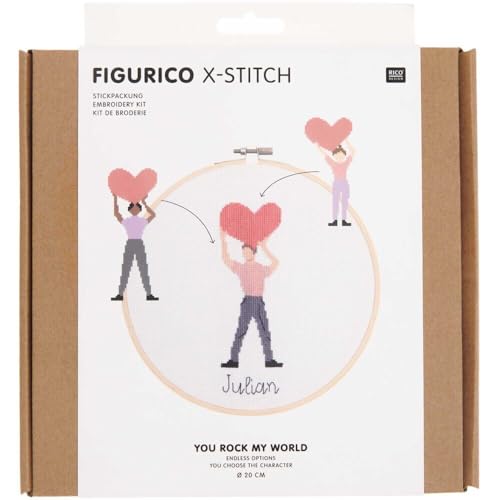 Stickpackung Figurico You Rock My World Stickpackung Figurico You Rock My World von Rico Design