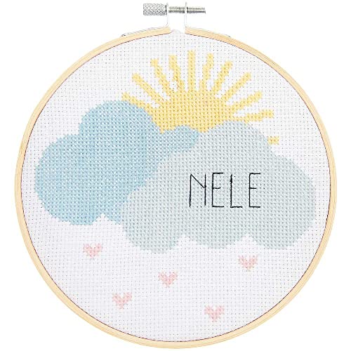 Stickpackung Geburtsbild Wolken Stickpackung Geburtsbild Wolken von Rico Design