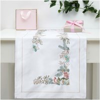 Rico Design Stickpackung Läufer Christrosen 45x100cm von Rico Design