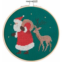 Stickpackung Santa und Reh Stickpackung Santa und Reh von Rico Design