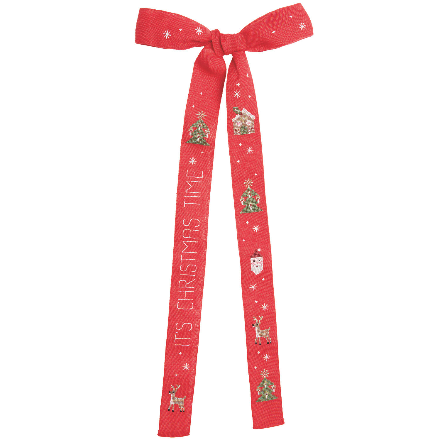 Stickpackung Schleife It's Christmas Time Stickpackung Schleife It's Christmas Time von Rico Design