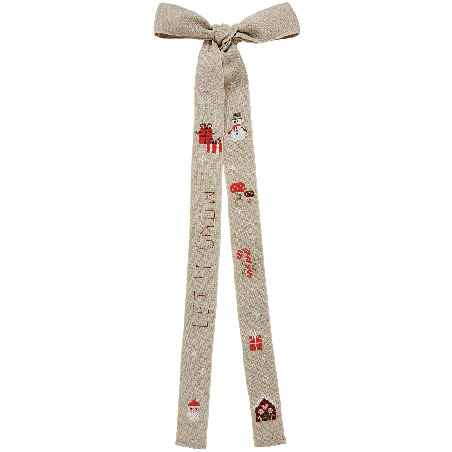 Stickpackung Schleife Let it Snow Stickpackung Schleife Let it Snow von Rico Design