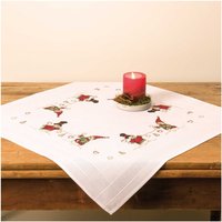 Stickpackung Tischdecke Schneemänner 80x80cm Stickpackung Tischdecke Schneemänner 80x80cm von Rico Design