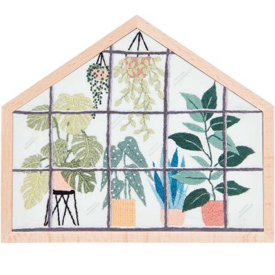Stickpackung Urban Jungle klein vorgezeichnet von Rico Design