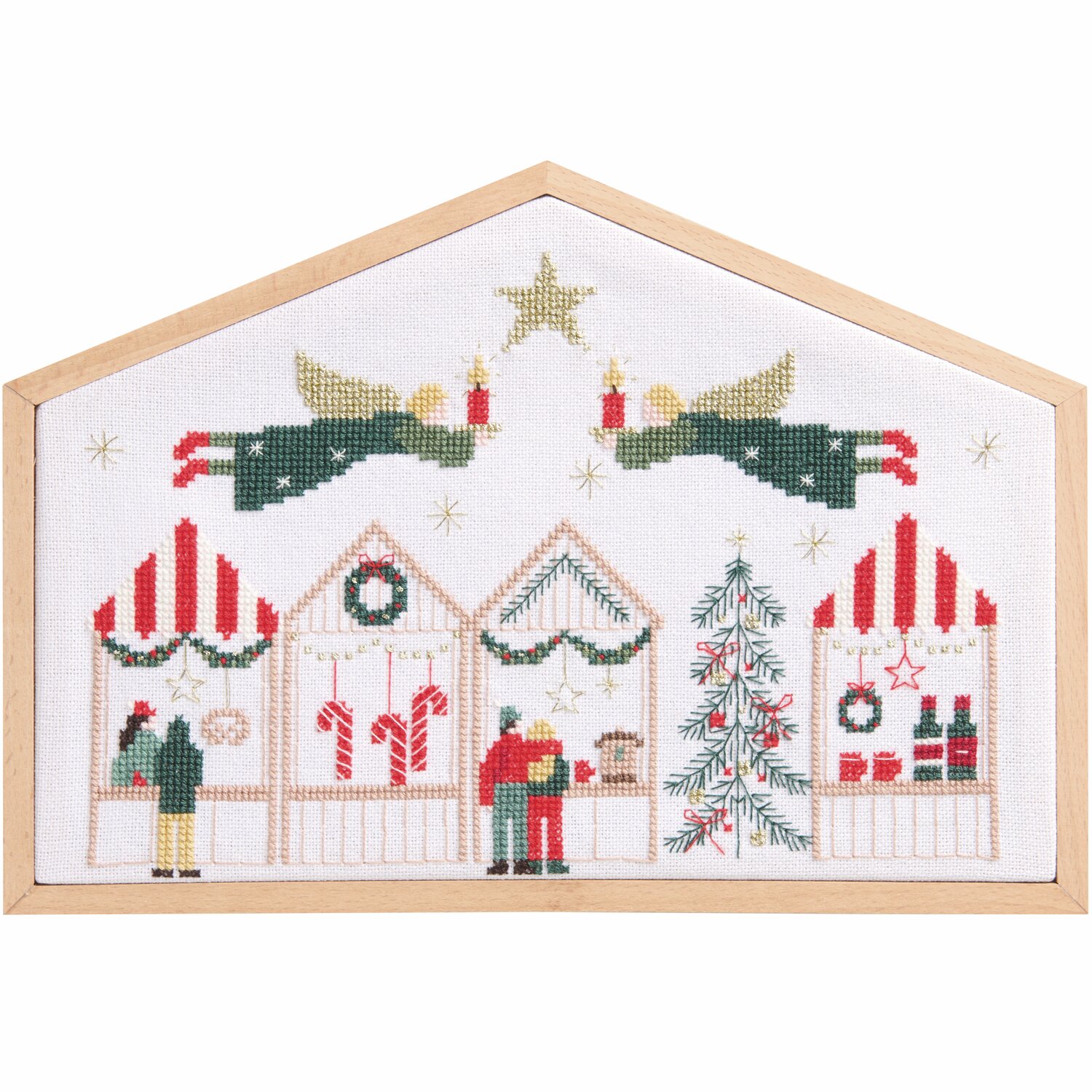 Stickpackung Weihnachtsmarkt Stickpackung Weihnachtsmarkt von Rico Design