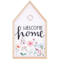 Stickpackung Welcome Home groß von Rico Design