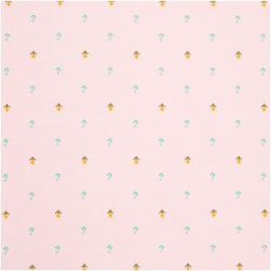 Stoffabschnitt Baumwoll-Popelin Pixel Blumen Rosa Stoffabschnitt Baumwoll-Popelin Pixel Blumen Rosa von Rico Design