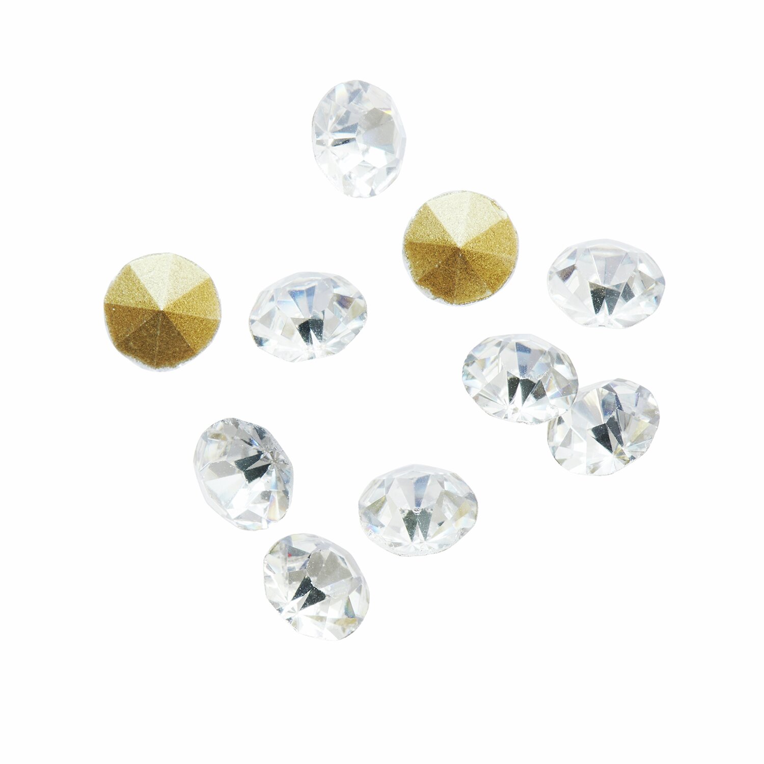 Strass-Steine spitz Crystal 6mm von Rico Design