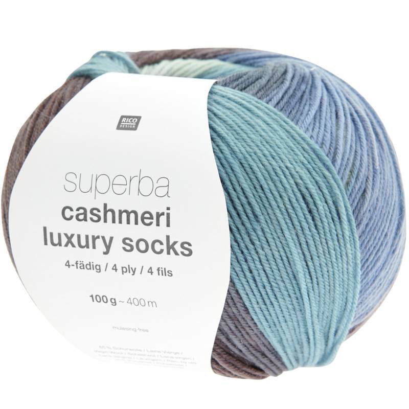 Superba Cashmeri Luxury Socks 4fädig von Rico Design