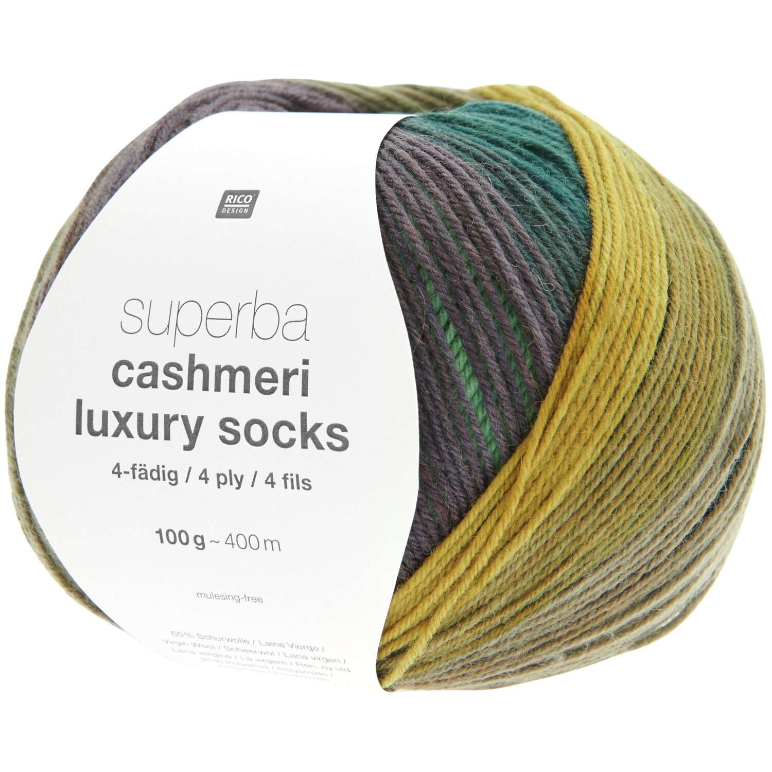 Superba Cashmeri Luxury Socks 4fädig Superba Cashmeri Luxury Socks 4fädig von Rico Design