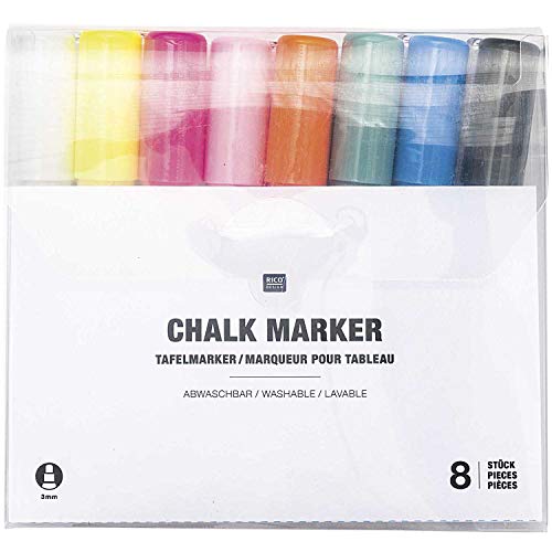 TAFELMARKER SET BASIC, 8-TEILIG TAFELMARKER SET BASIC, 8-TEILIG von Rico Design