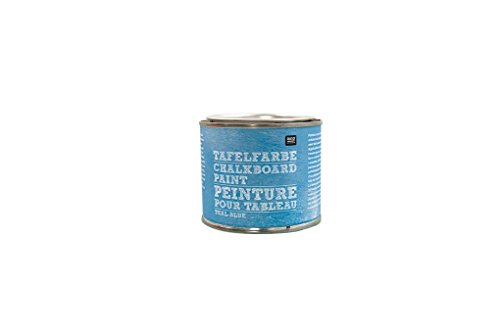 Tafelfarbe von Rico Design in der Frabe petrolblau mit 250ml Tafelfarbe von Rico Design in der Frabe petrolblau mit 250ml von Rico Design