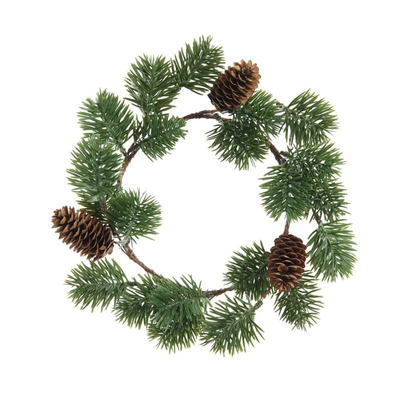 Rico Design Tannenkranz mit Zapfen von Rico Design