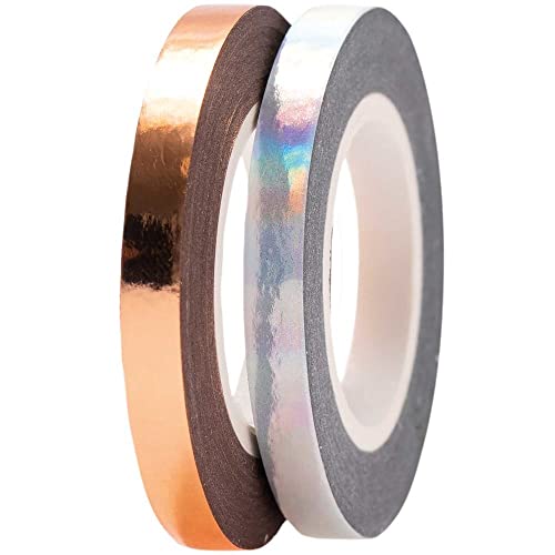 Rico Design Tapes Schmal, Irisierend/Rosegold FSC Mix, 5 mm x 10 m, Bronze, Dekorieren und Basteln Rico Design Tapes Schmal, Irisierend/Rosegold FSC Mix, 5 mm x 10 m, Bronze, Dekorieren und Basteln von Rico Design