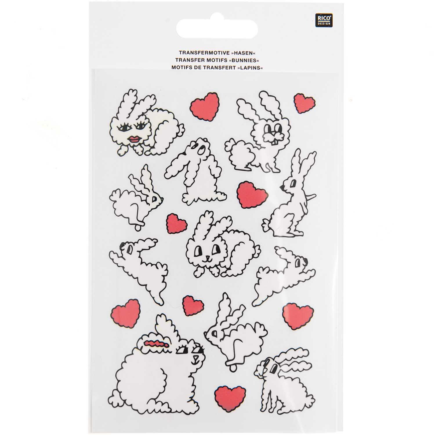 Rico Design Transfermotiv Hasen Rico Design Transfermotiv Hasen von Rico Design
