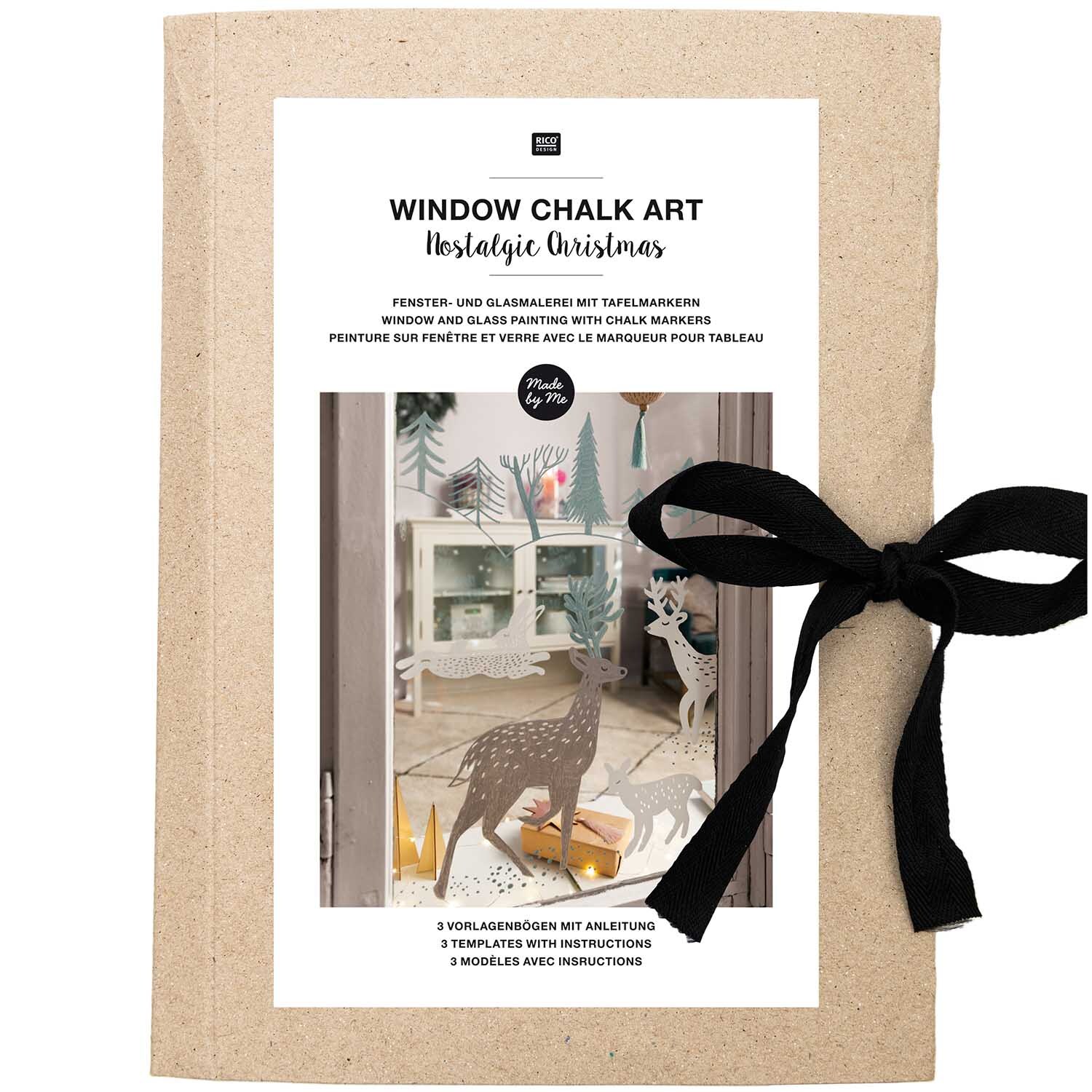 Vorlagenmappe Nostalgic Christmas Fenster- und Glasmalerei mit Kreidestiften Vorlagenmappe Nostalgic Christmas Fenster- und Glasmalerei mit Kreidestiften von Rico Design