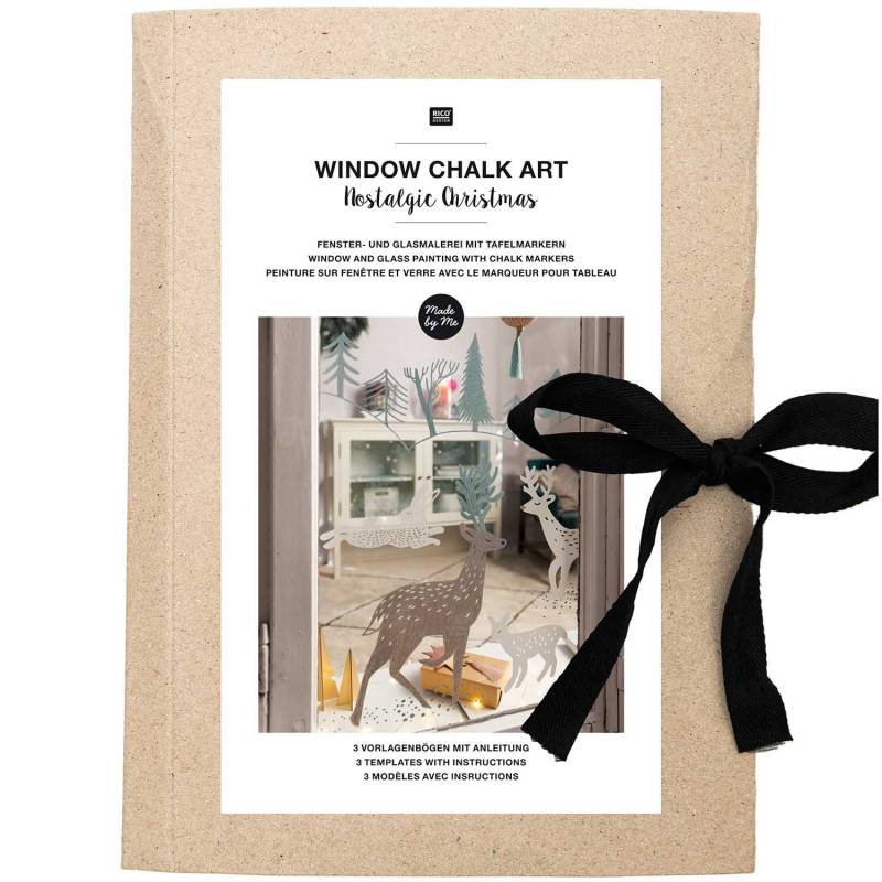 Vorlagenmappe Nostalgic Christmas Fenster- und Glasmalerei mit Kreidestiften Vorlagenmappe Nostalgic Christmas Fenster- und Glasmalerei mit Kreidestiften von Rico Design