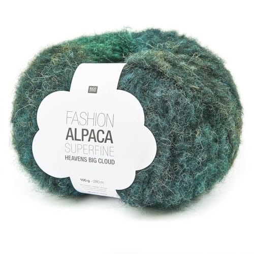Wolle Alpaca Superfine, 100g, grün Wolle Alpaca Superfine, 100g, grün von Rico Design