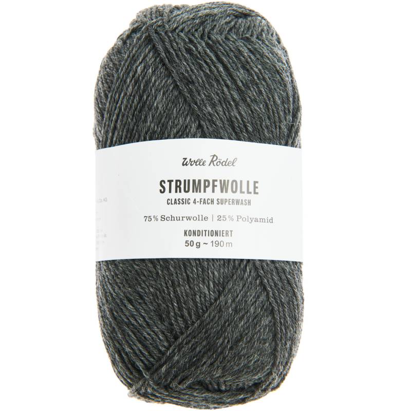 Strumpfwolle Classic 4fädig von Wolle Rödel