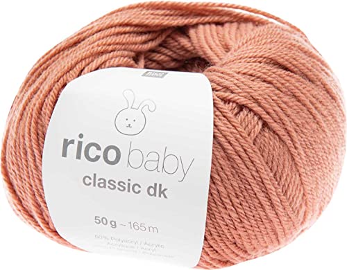 Wolle rico Baby Classic dk, 50g, ca. 165m Azalee von Rico Design
