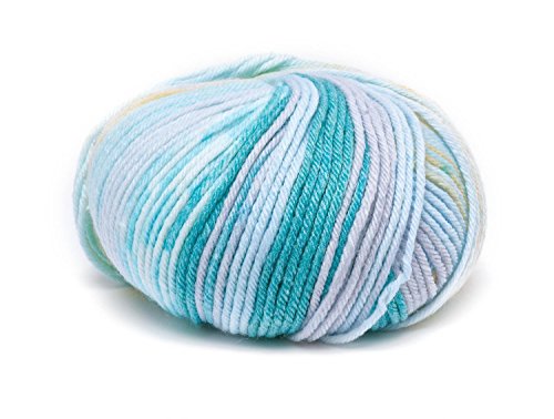 Wolle rico baby dream dk, 50g türkis mix Wolle rico baby dream dk, 50g türkis mix von Rico Design