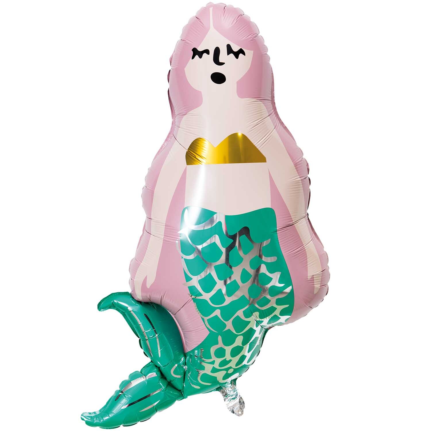 YEY! Let's Party Folienballon Meerjungfrau 55x100cm YEY! Let's Party Folienballon Meerjungfrau 55x100cm von Rico Design