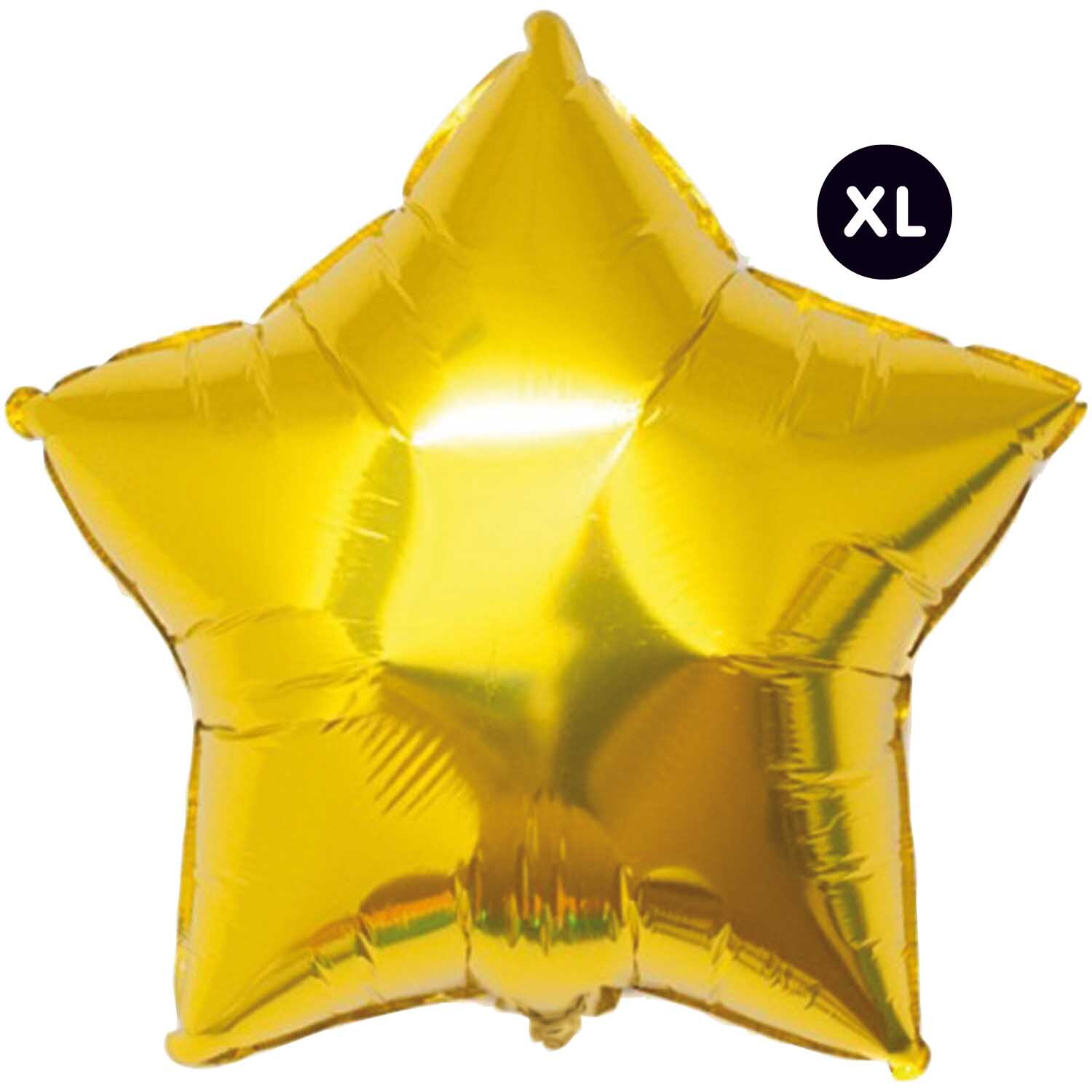 YEY! Let's Party Folienballon Stern 86cm gold YEY! Let's Party Folienballon Stern 86cm gold von Rico Design
