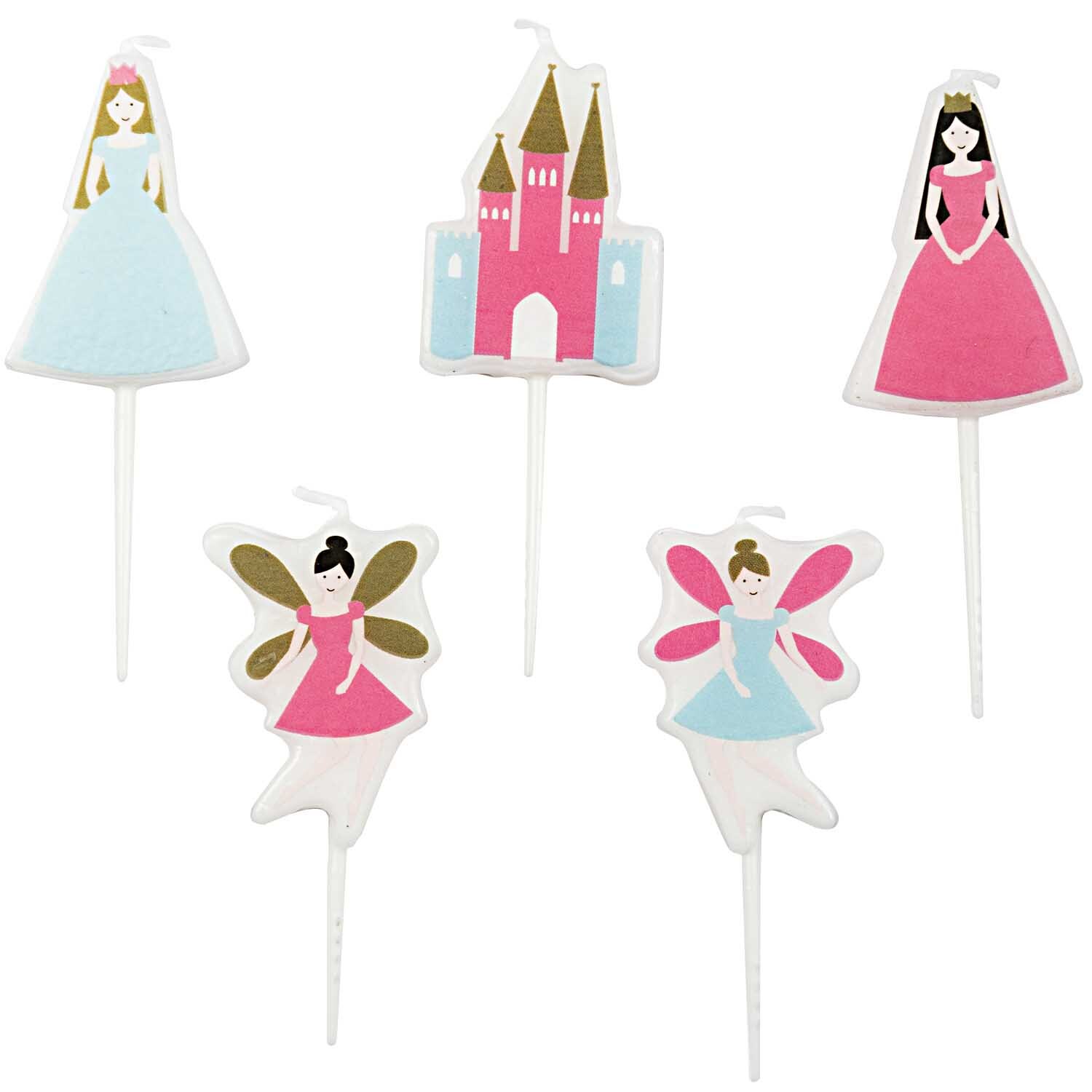 YEY! Let's Party Kerzen Prinzessin 5 Stück YEY! Let's Party Kerzen Prinzessin 5 Stück von Rico Design
