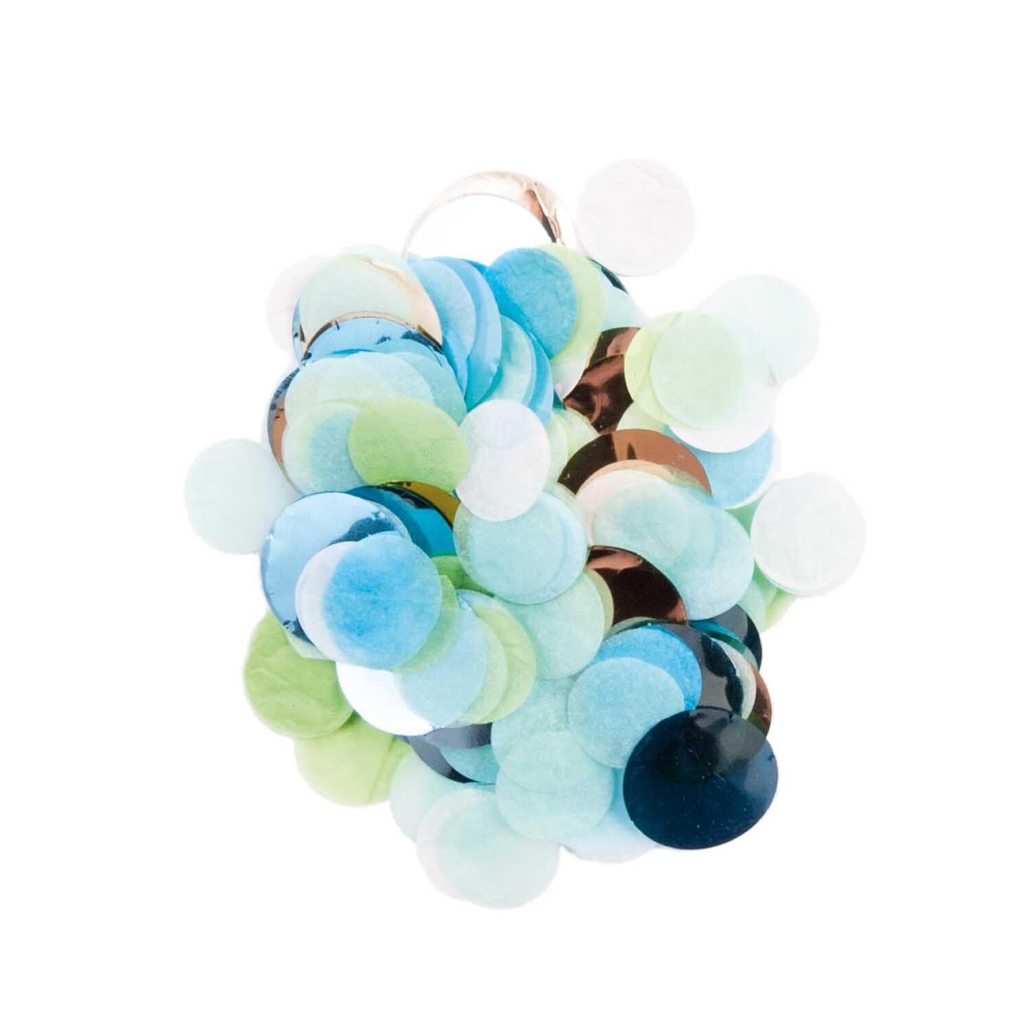 Konfetti blau-grün Mix 20g Konfetti blau-grün Mix 20g von Rico Design