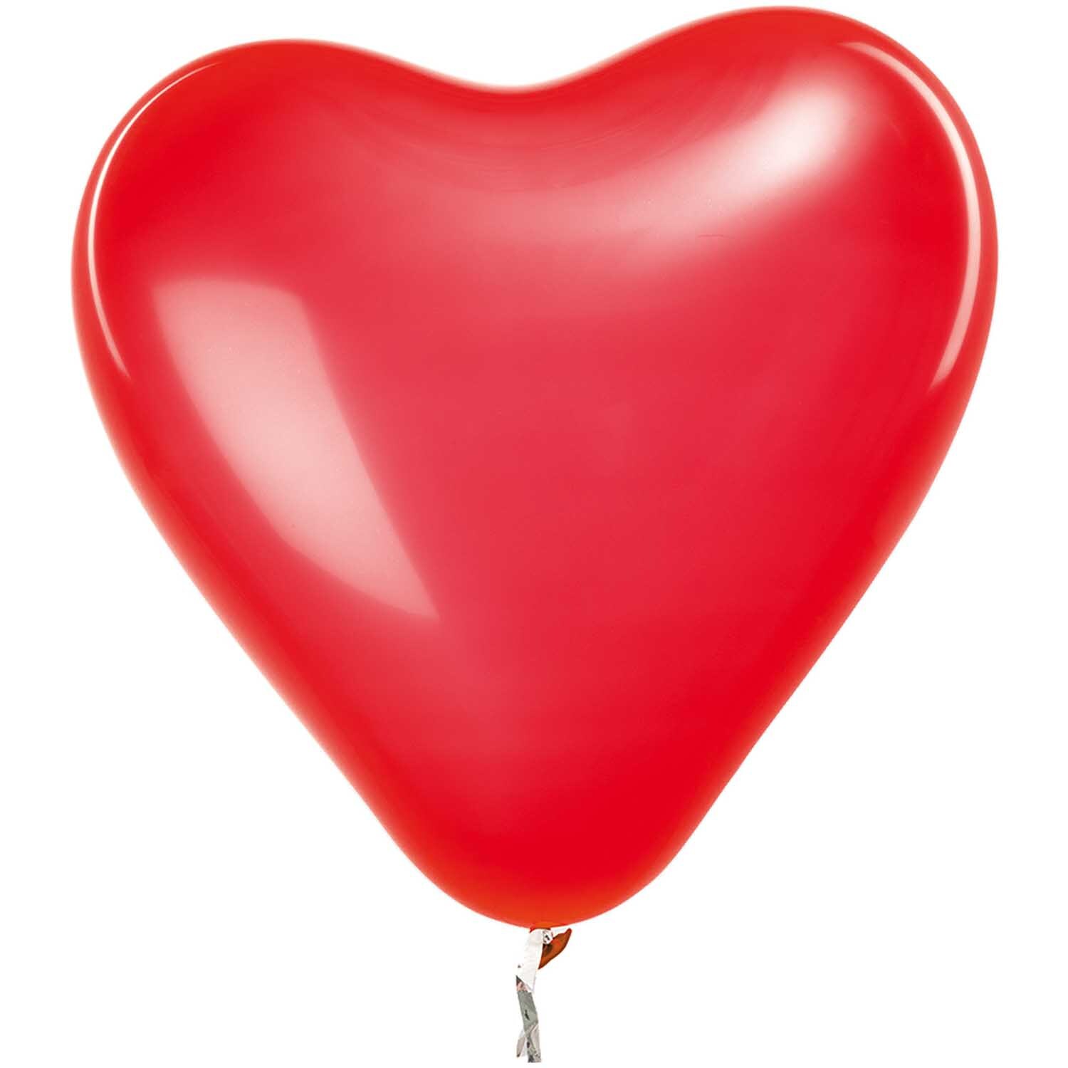 Luftballon Herz rot 30cm 12 Stück Luftballon Herz rot 30cm 12 Stück von Rico Design