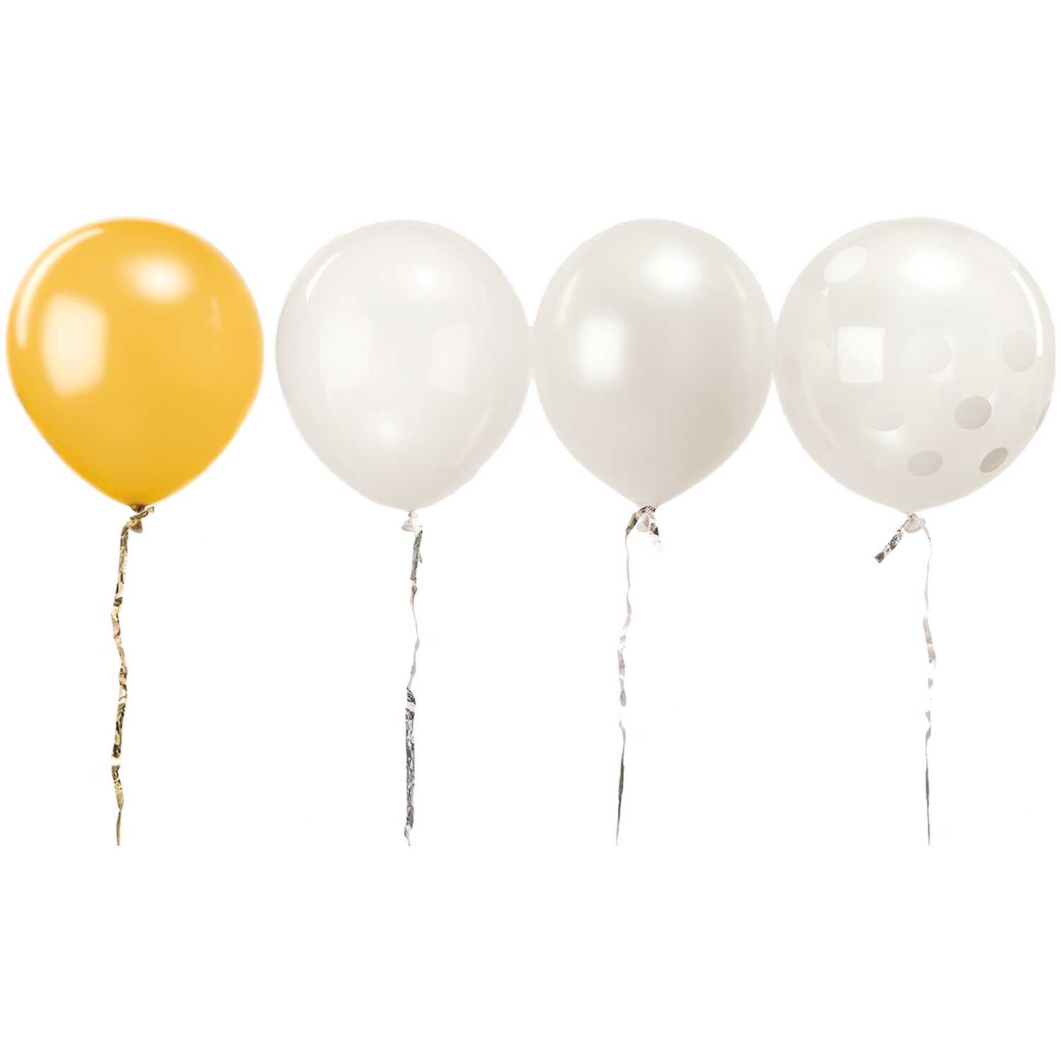 Luftballon Mix weiß 30cm 12 Stück Luftballon Mix weiß 30cm 12 Stück von Rico Design