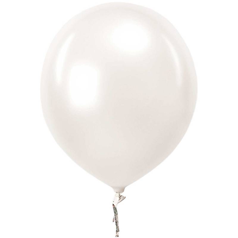 Luftballon weiß 30cm 12 Stück von Rico Design