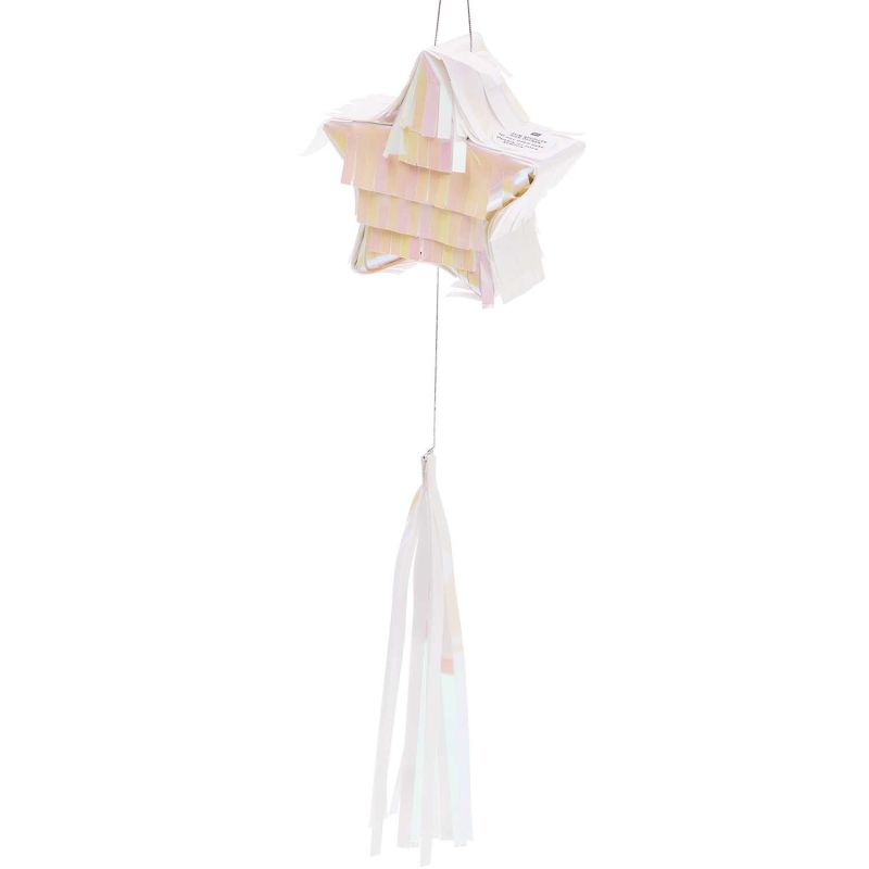 Mini-Pinata mit Quaste Stern 10,5x10,5x3,5cm von Rico Design